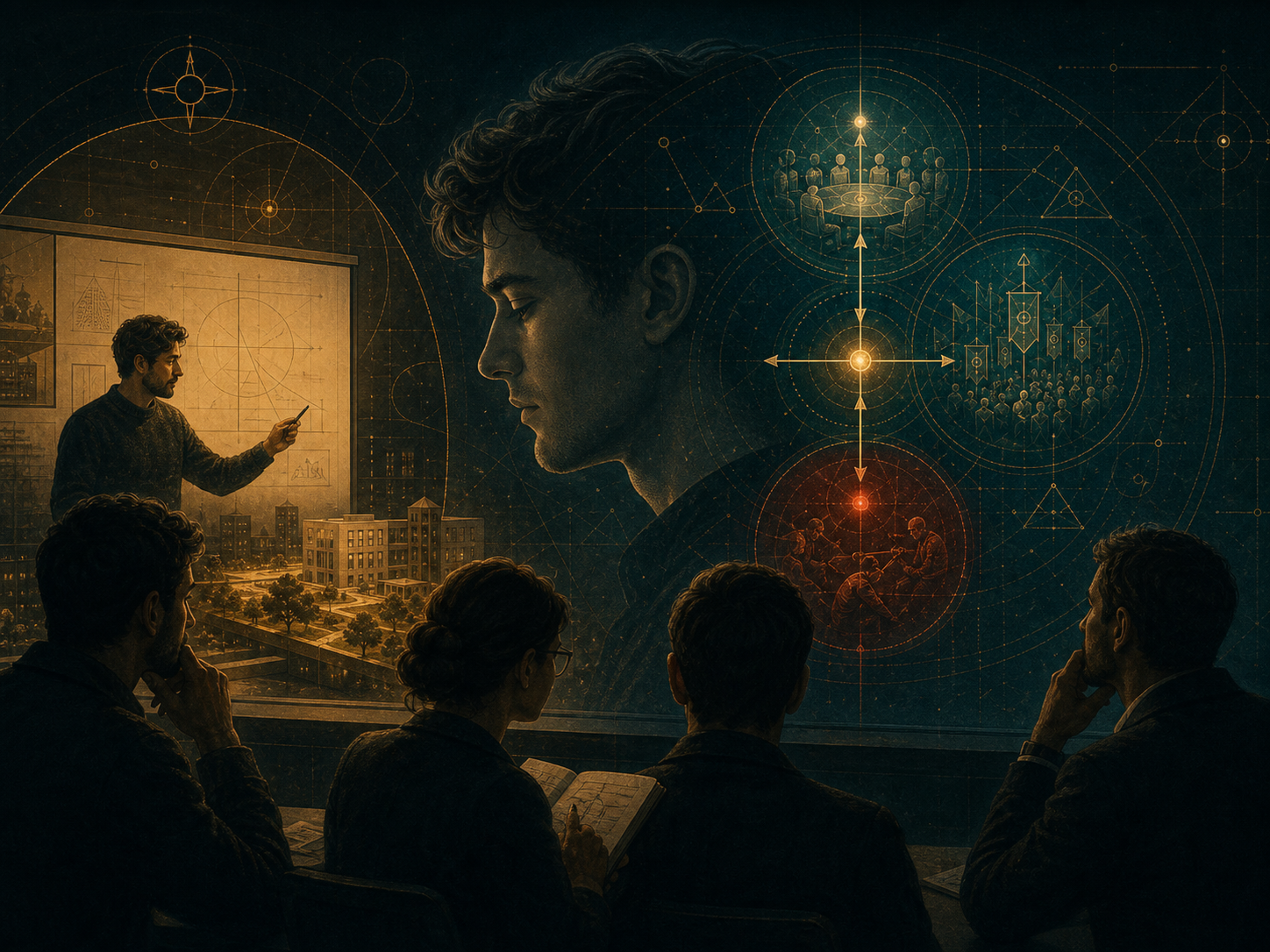 Observers mistaking visible competence for the deeper route of priority