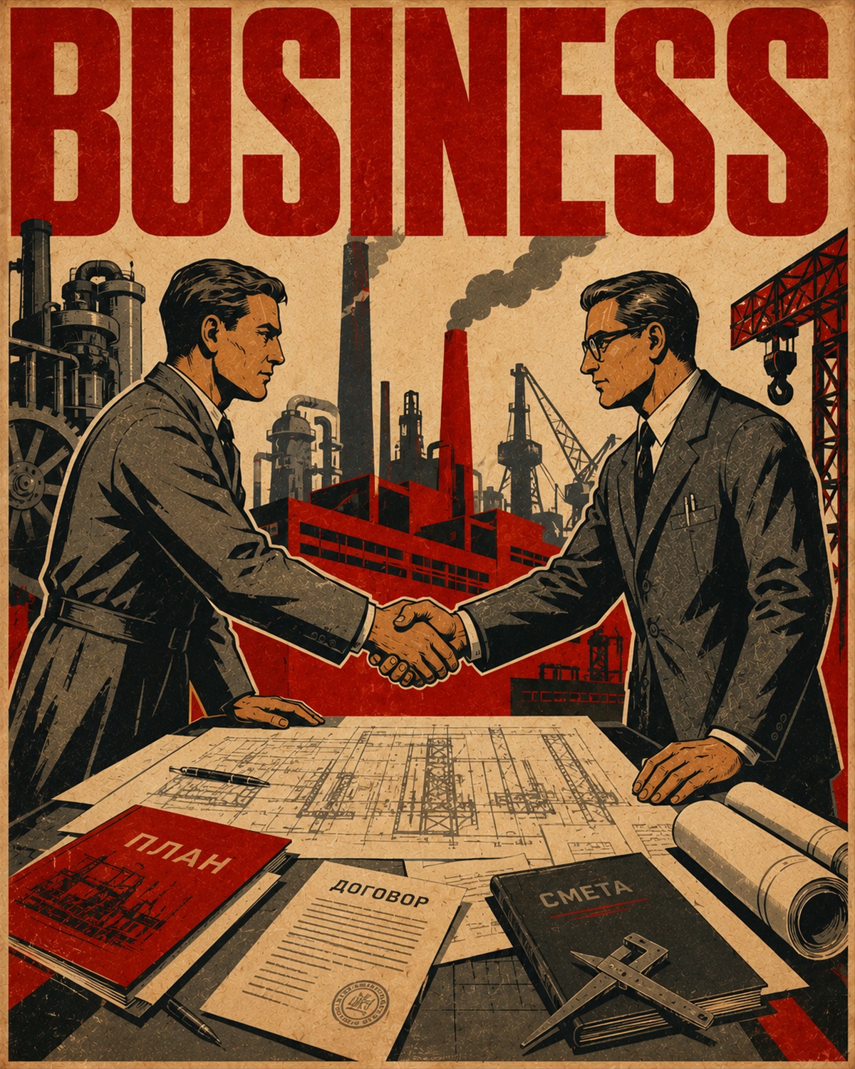 BUSINESS relation poster