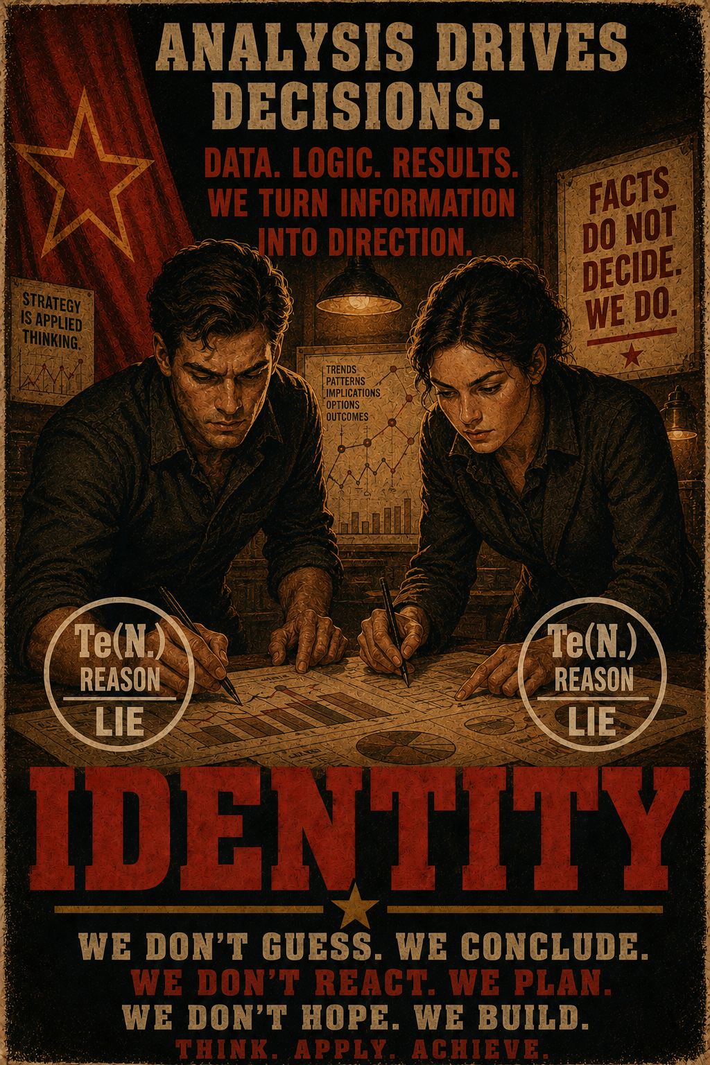 Identity relation illustration for LIE and LIE