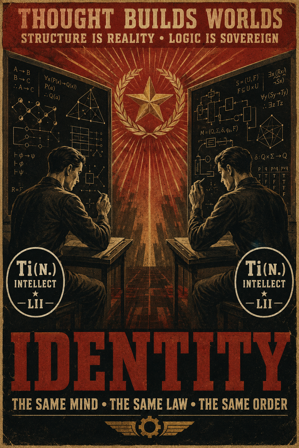 Identity relation illustration for LII and LII