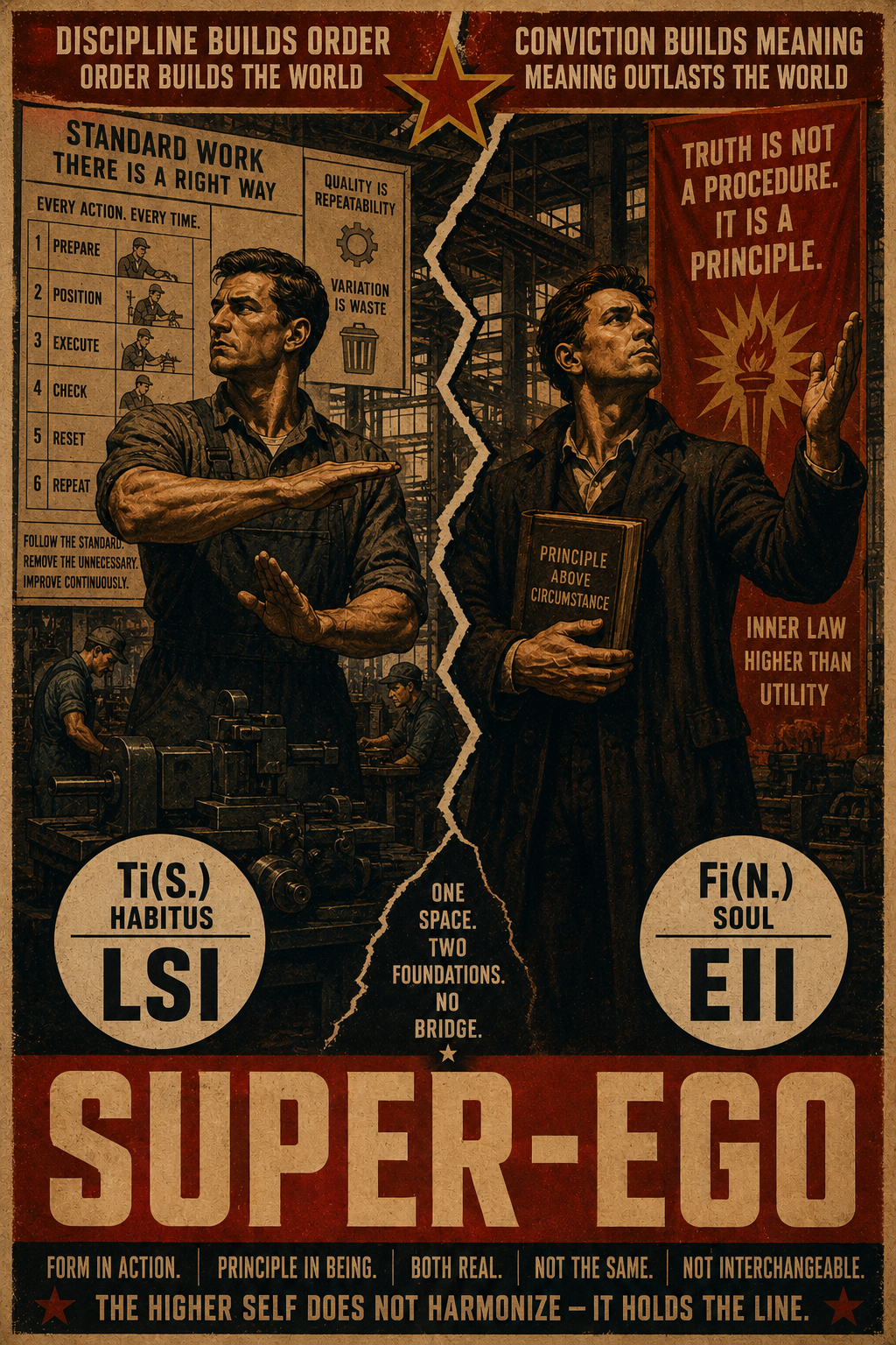 Super-Ego relation illustration for EII and LSI