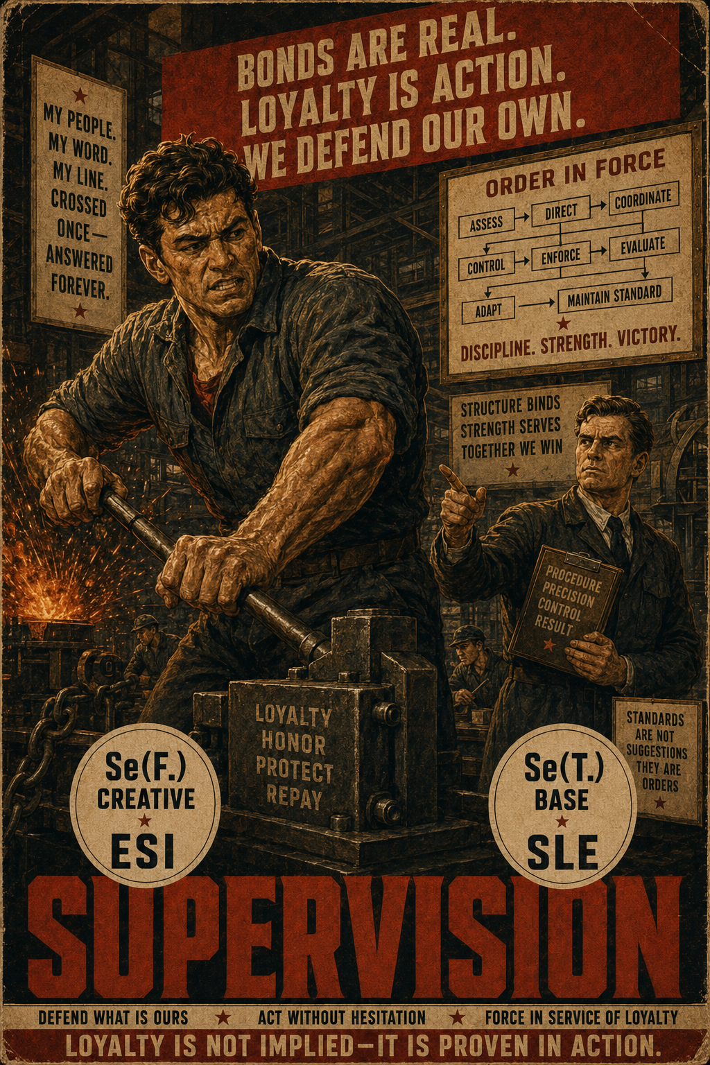 Supervision: Supervisor relation illustration for ESI and SLE