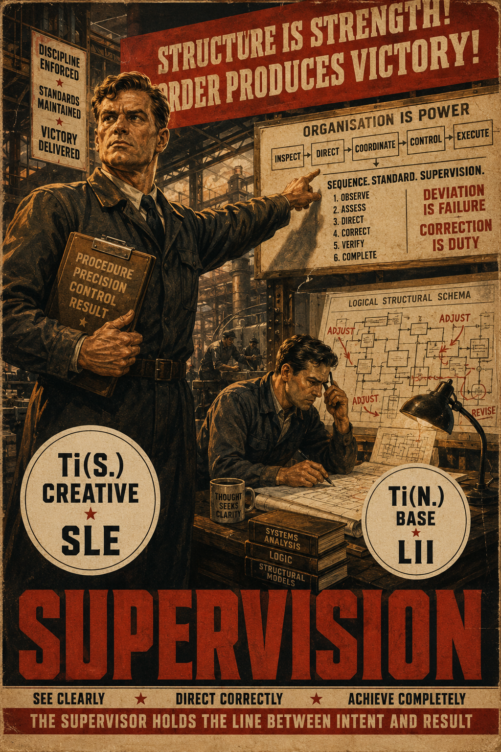 Supervision: Supervisor relation illustration for SLE and LII