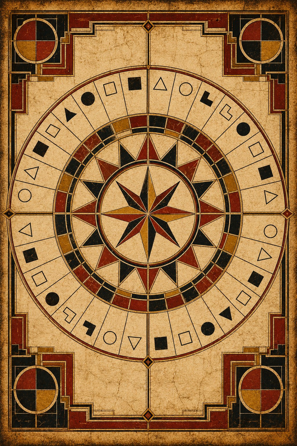 TetraTypes mandala