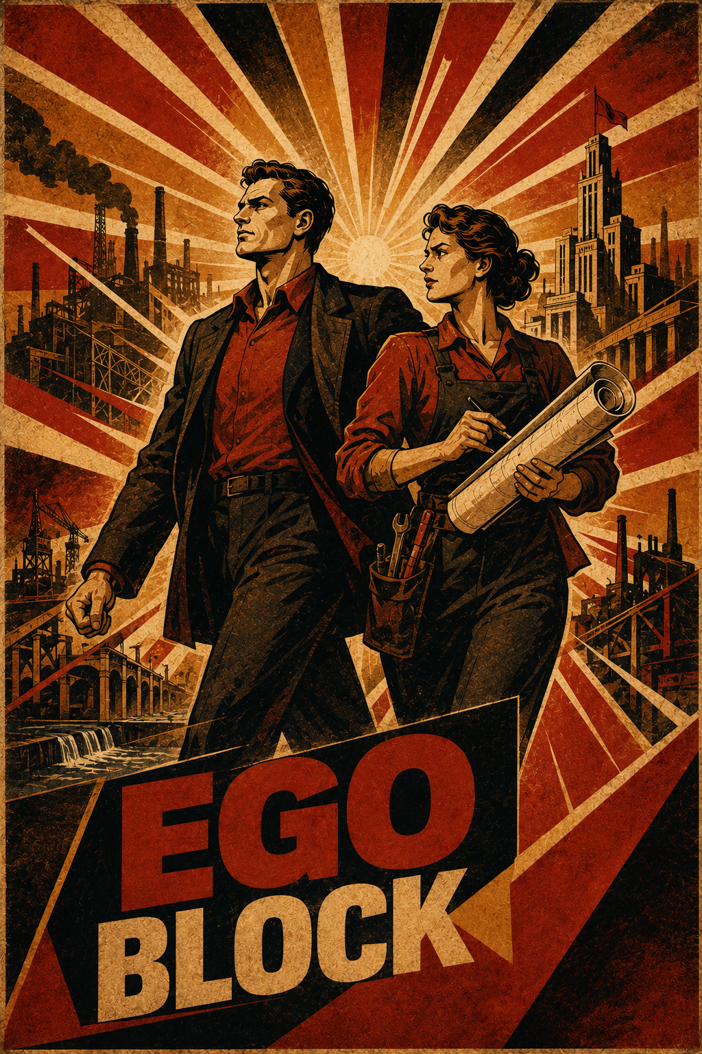 Ego block illustration