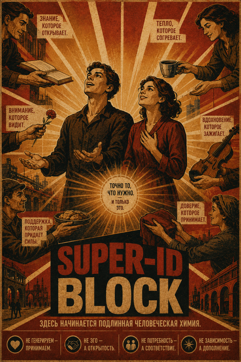 Super-Id block illustration