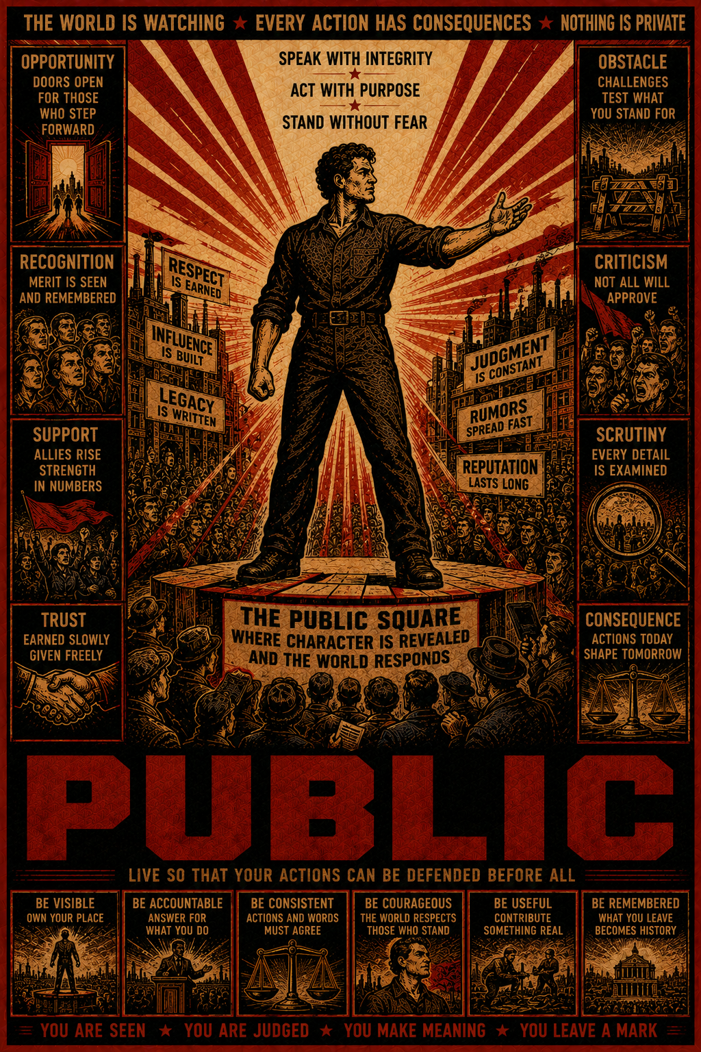 Public side of the functional dichotomy