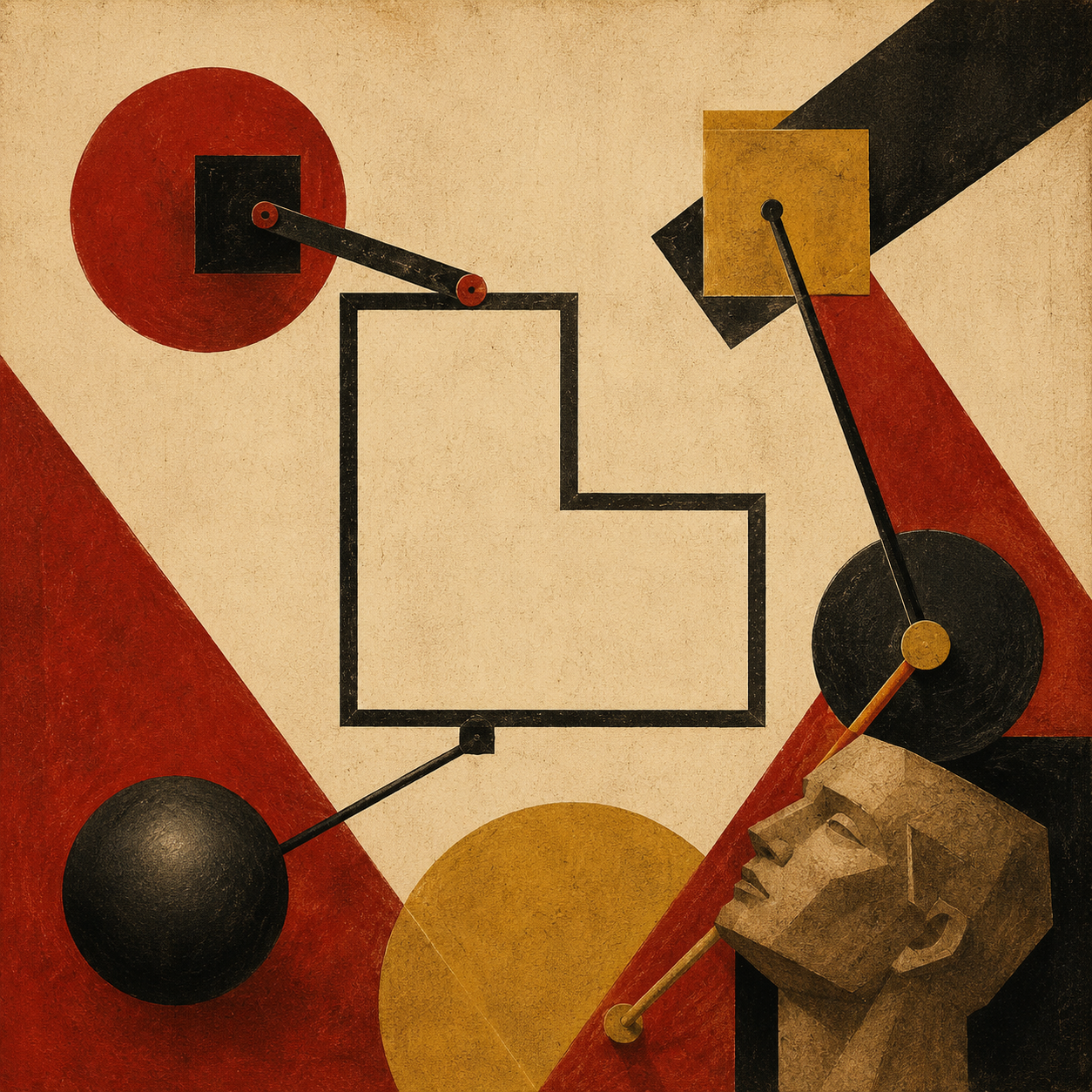 Fi(S.) Animus — outline L-shape with concrete relational bonds and particular physical attachments