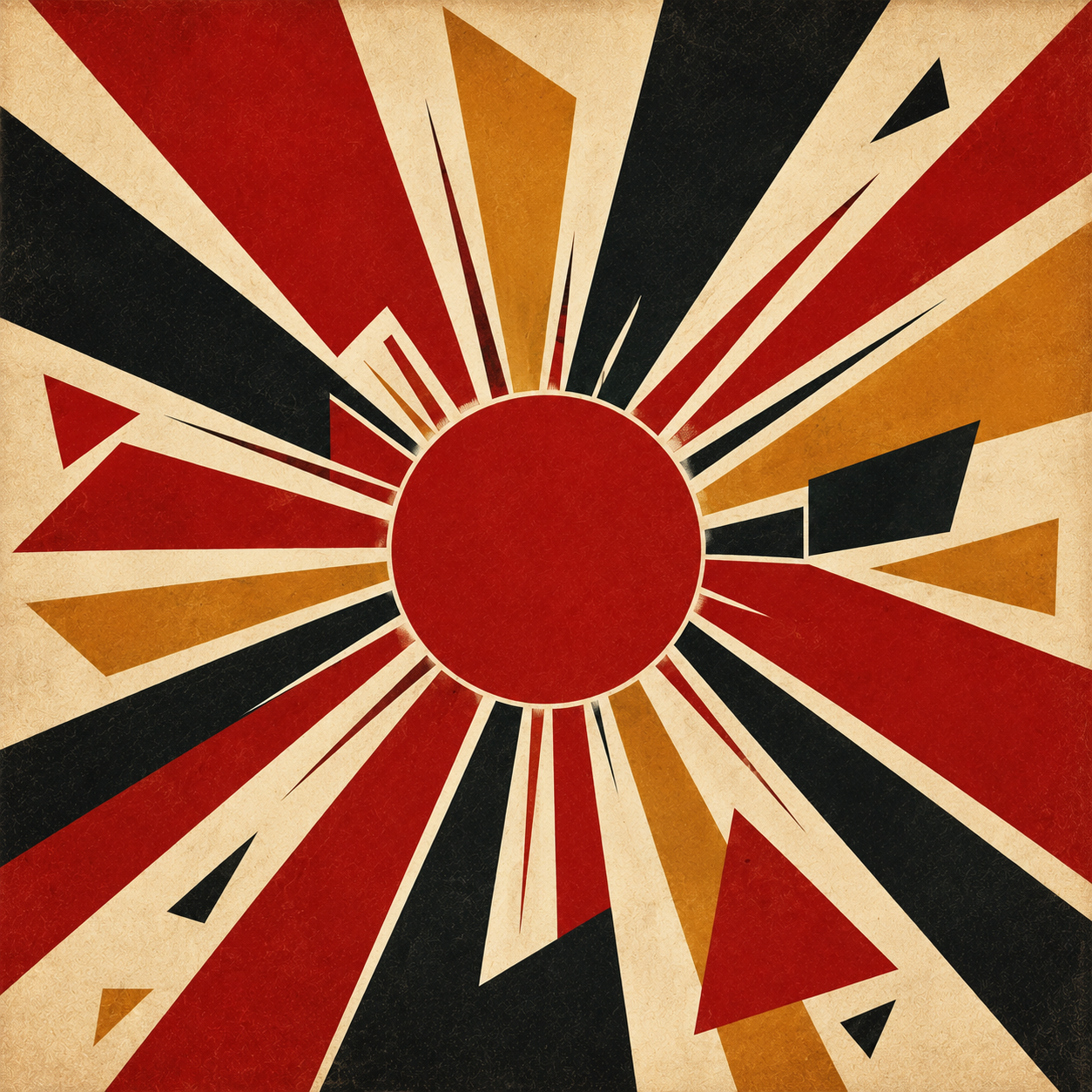 Se symbol — filled circle with radiating angular force