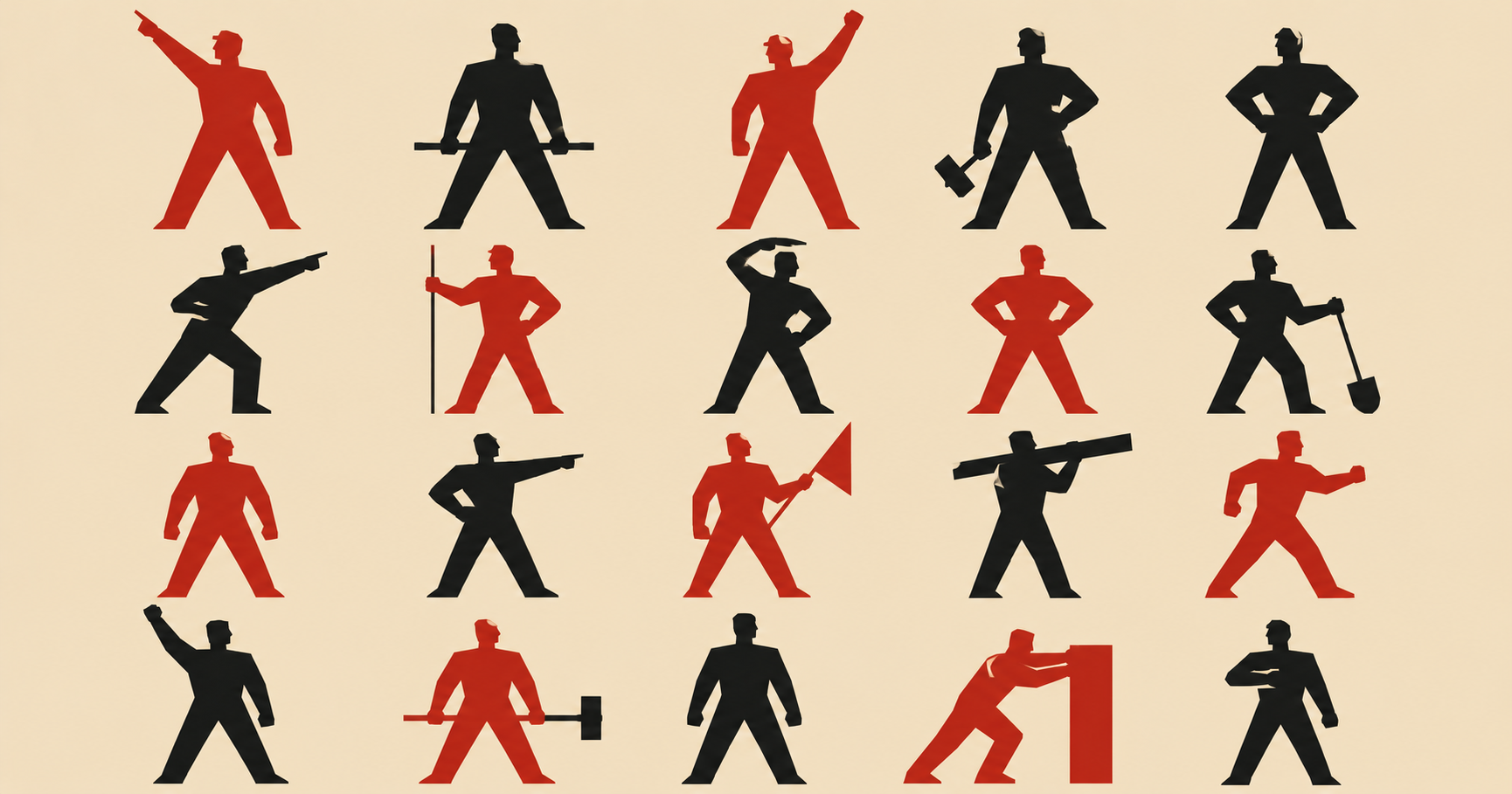 The sixteen TetraTypes arranged as a visual entry point