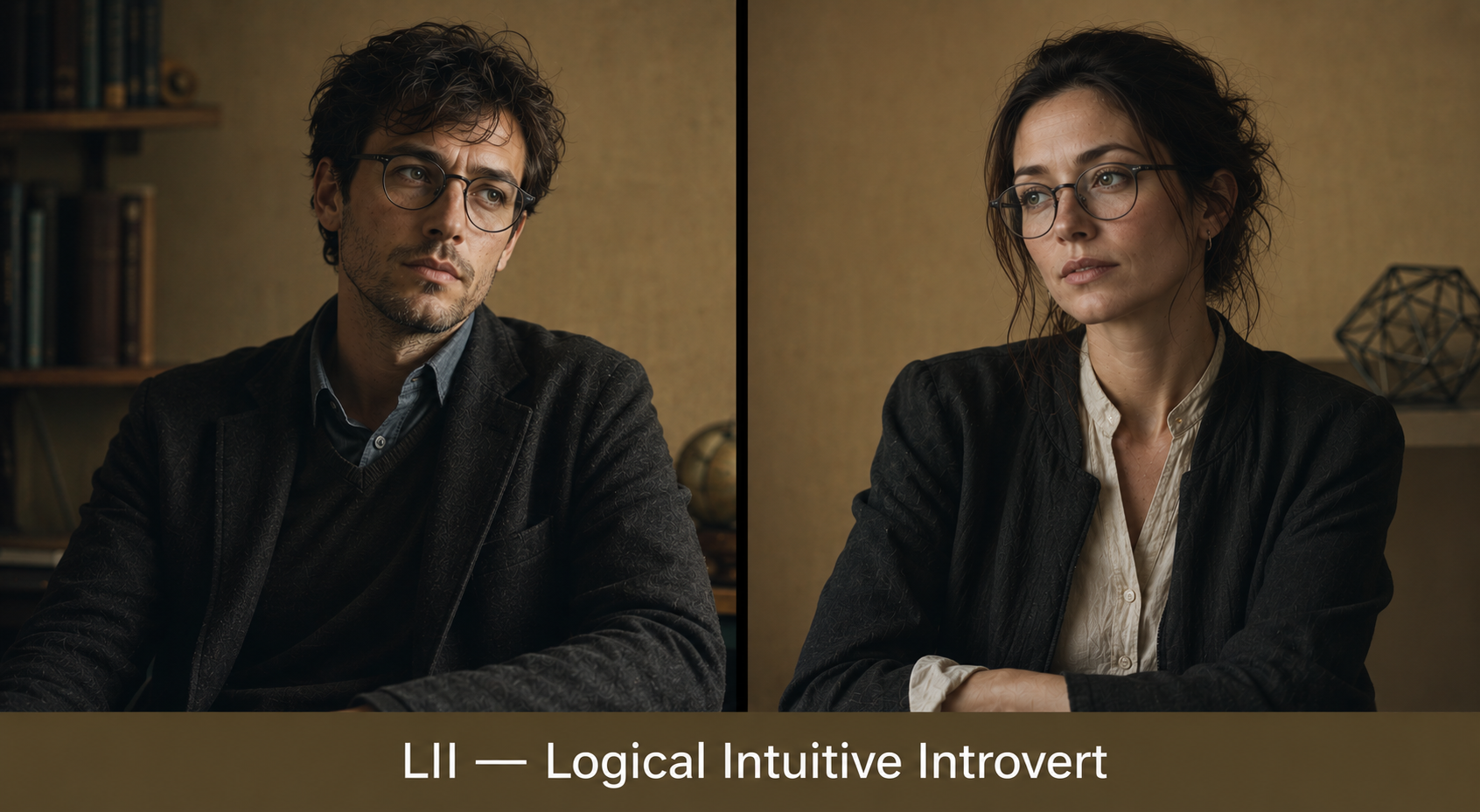 LII original portrait set fictional type portrait