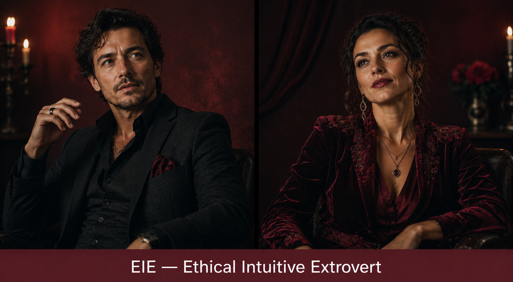 EIE original portrait set fictional type portrait