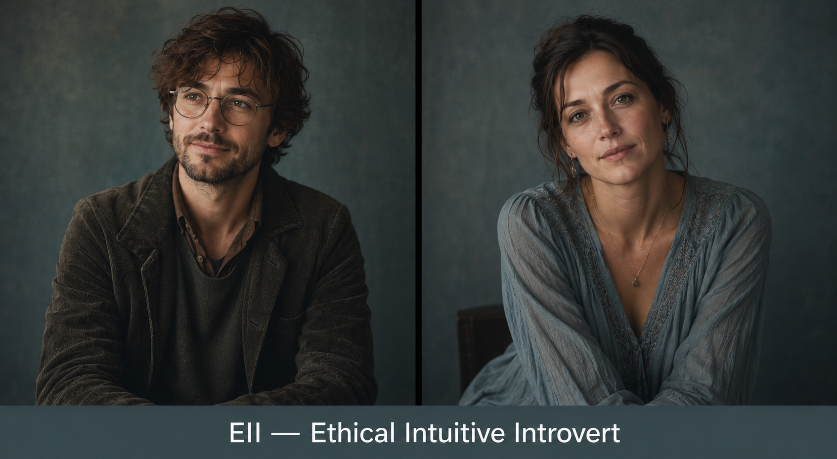 EII original portrait set fictional type portrait