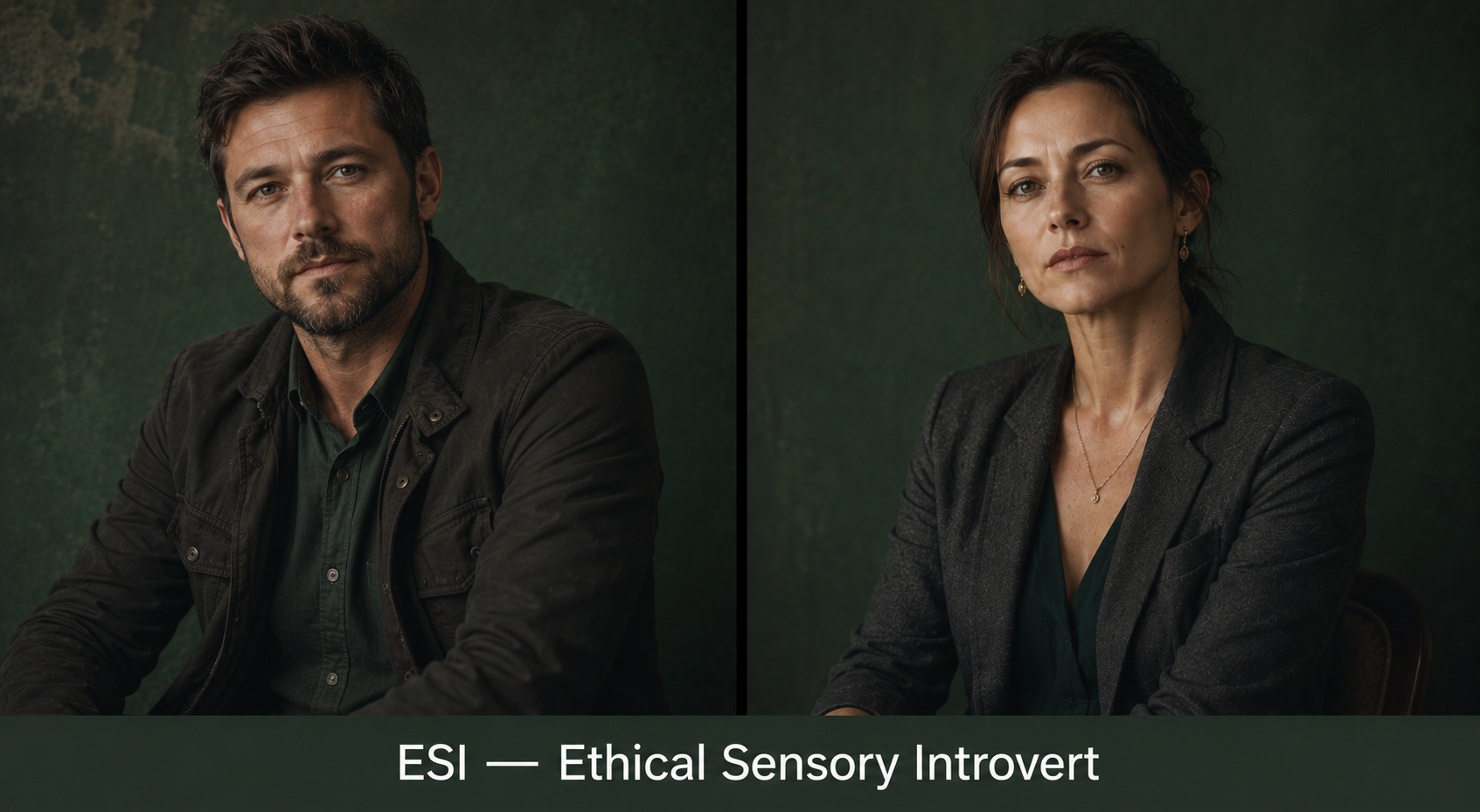 ESI original portrait set fictional type portrait