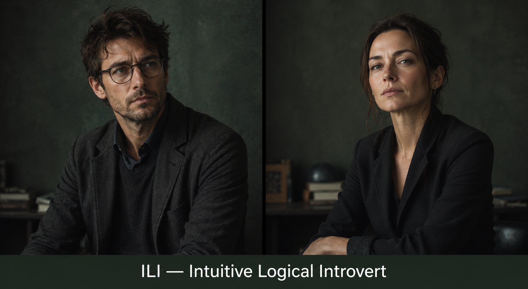 ILI original portrait set fictional type portrait