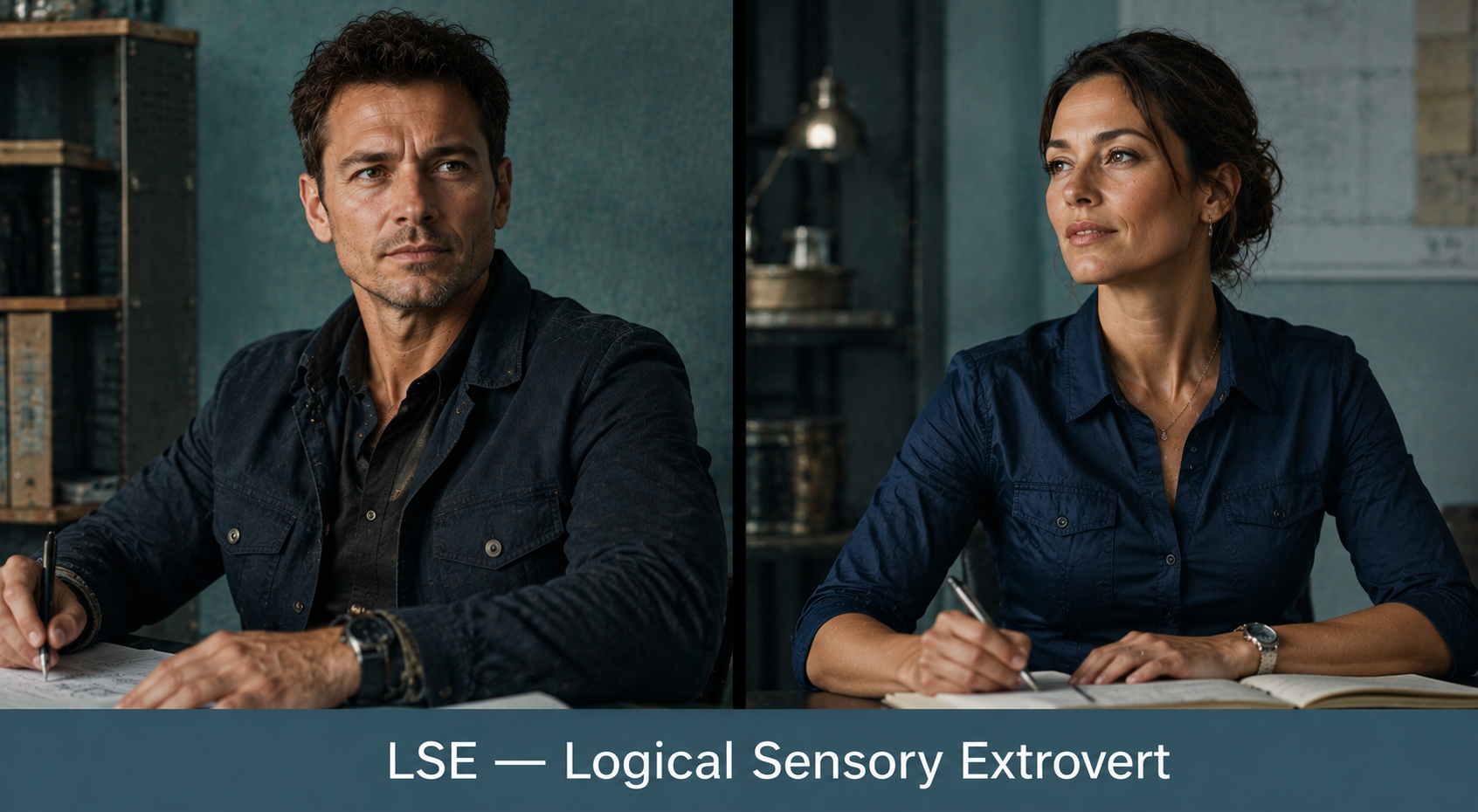 LSE original portrait set fictional type portrait