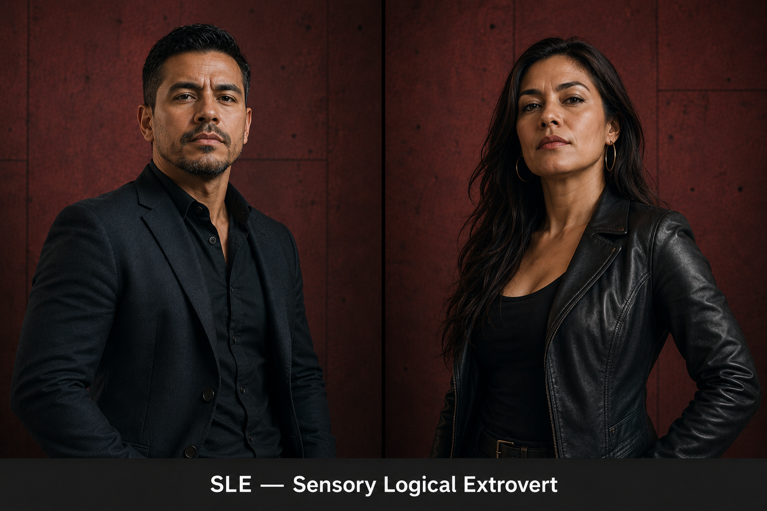 SLE diverse portrait set fictional type portrait