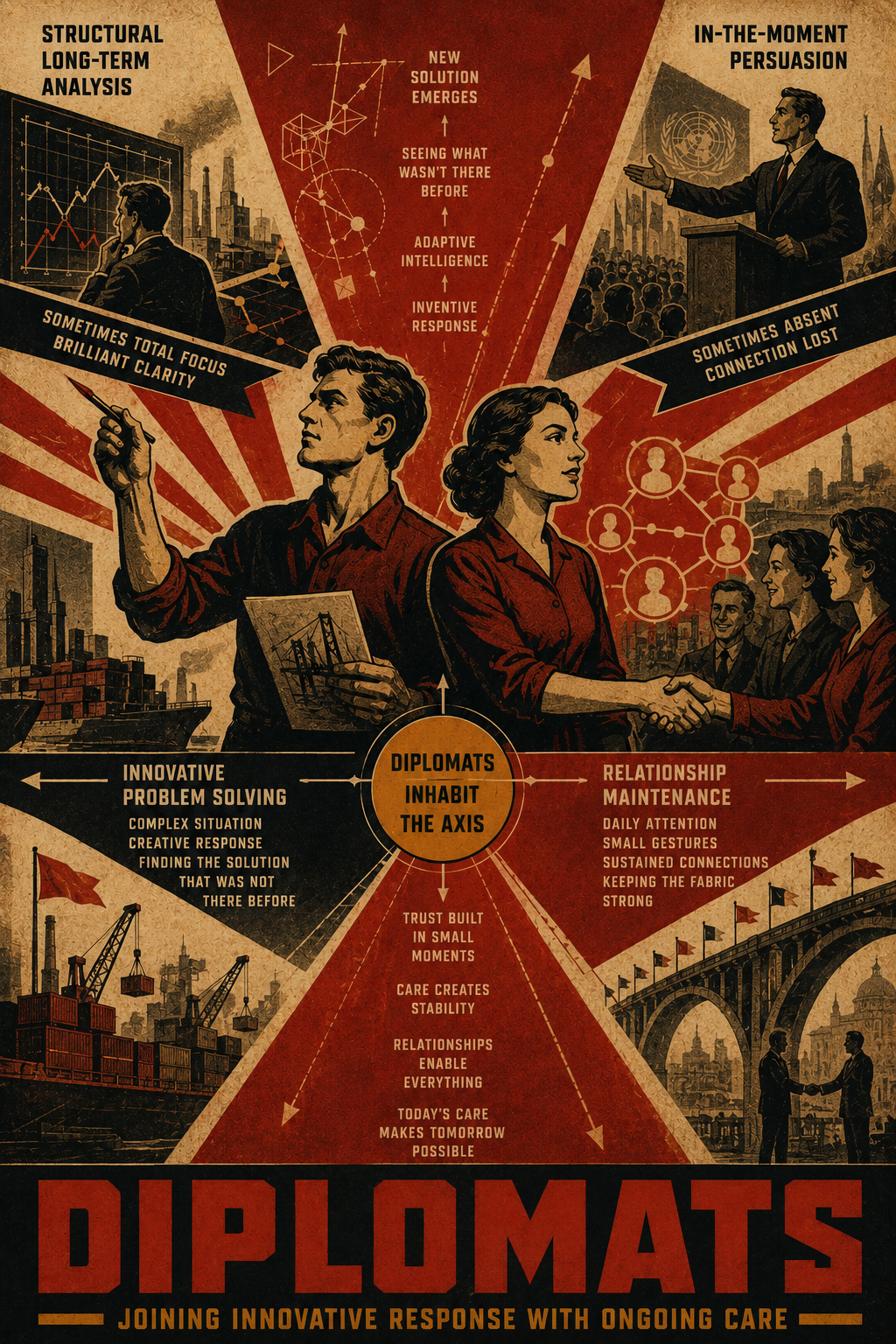 Diplomat axis illustration