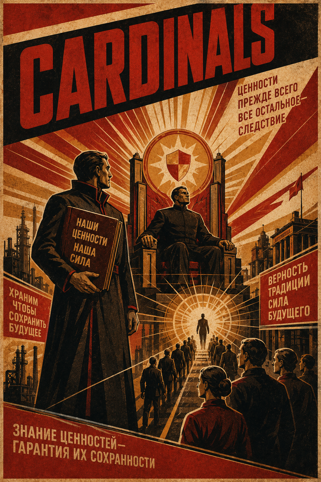 Cardinal course illustration