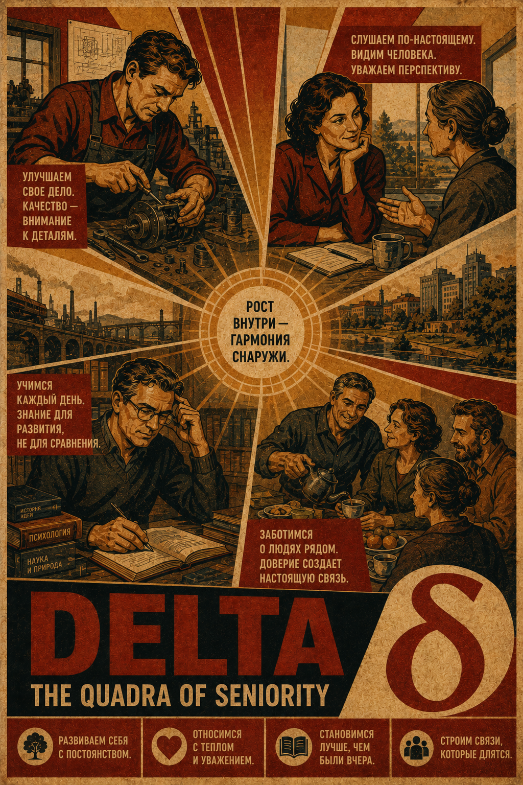 Delta quadra illustration