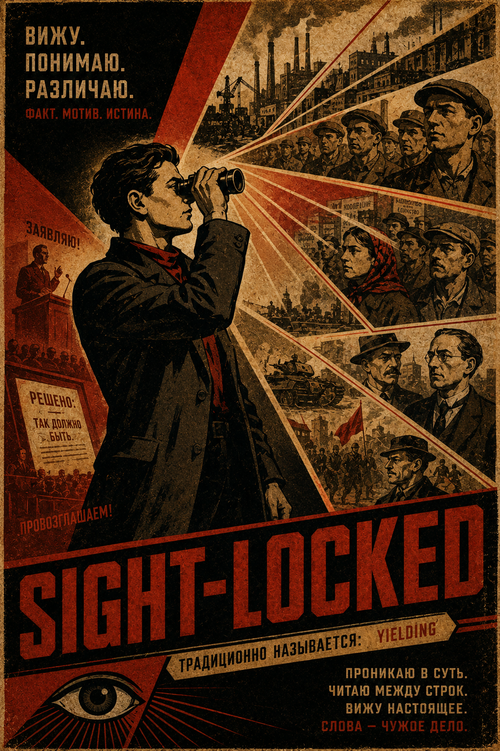 Sight-Locked type dichotomy side